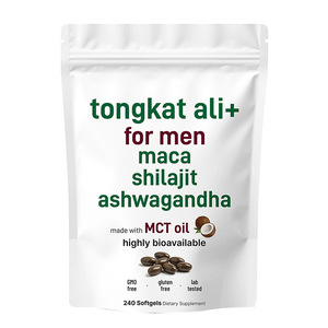 Cápsulas OEM de Tongkat Ali, Maca, Shilajit <span class=keywords><strong>y</strong></span> Ashwagandha <span class=keywords><strong>con</strong></span> Aceite MCT para Hombres, Fórmula para Energía, Vitalidad <span class=keywords><strong>y</strong></span> Bienestar, Alivia el Estrés - Product Image 5