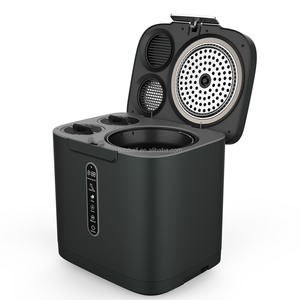 Composteur de déchets alimentaires électrique en acier inoxydable à double filtre pour usage domestique avec une capacité de 3,8 L - Product Image 3