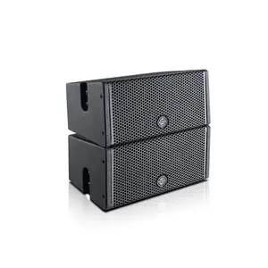 2024 New arrivals double 5 inch coaxia passive line array speaker set system outdoor stage speaker line array