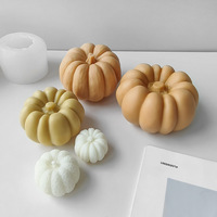 Jiahui Mei 3D Kürbis-Silikonform China Halloween-Dekorationen DIY Aromatherapie-Kerzen und Schokoladenformen Unregelmäßige Form