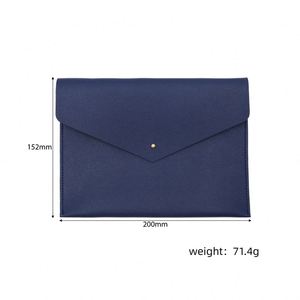 PU Leather Envelop <b>Wallet</b> <b>Holder</b> Promotional Mahjong <b>Card</b> Case Storage Bag Majiang Protective Cover - Product Image 4