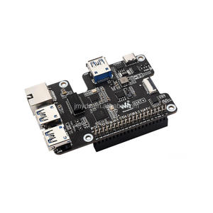 PCIe to USB 3.2 Gen1 / 2.5G ETH / M.2 NVMeアダプターラズベリーパイ5、サポートNVMeプロトコルM.2ソリッドステートドライブ - Product Image 1