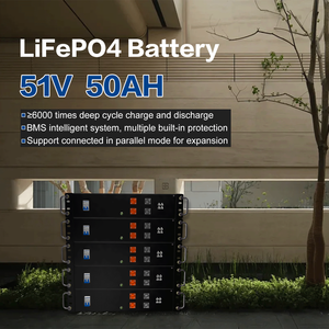 51.2V 300Ah 15KWh <b>Battery</b> Pack, Stackable Solar Energy Storage System with Built-in Smart BMS for Home Off-Grid Power - Product Image 2