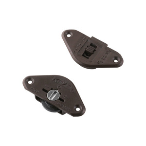 Rueda angular para puerta corredera Ying Sheng, color negro 88998, para armario o ropero - Product Image 4
