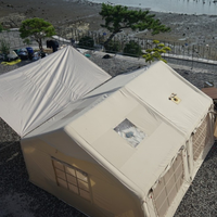 Grande tente d'ouverture automatique d'air gonflable de 13.2 mètres carrés pour le camping de famille