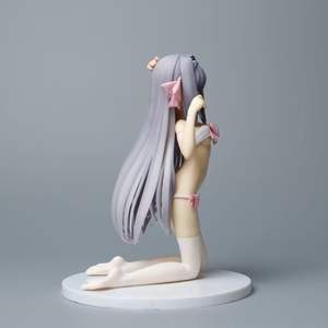 Serie Beautiful Boy Q-six Etiqueta de Etiqueta para Niños: Modelo de Adorno de PVC Hecho a Mano de Luna Arrodillada junto al <span class=keywords><strong>Camino</strong></span> de Sakura Junto a la Luna, Japón - Product Image 4