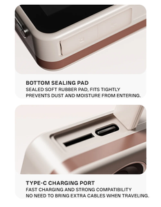 กล้อง Y6000 1080P HD ย้อนยุคขนาดเล็กพร้อมหน้าจอแฟลชโคมไฟเครื่องบันทึกภาพกล้องดิจิตอล CCD น้ำหนักเบาสำหรับพวงกุญแจการเดินทาง - Product Image 4