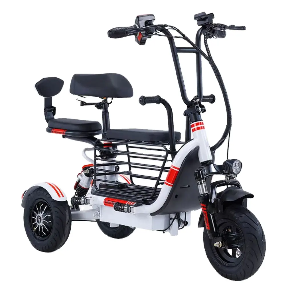 Sepeda listrik mini skuter listrik sepeda lipat hewan peliharaan sepeda baterai desain baru sepeda listrik untuk wanita dengan bayi