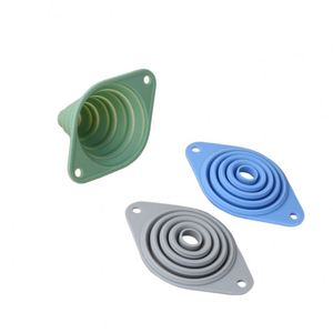 Food Grade <b>Silicone</b> Collapsible Funnel Portable Foldable Kitchen <b>Liquid</b> Transfer Mini Funnels Heat Resistant Cooking Gadgets - Product Image 5