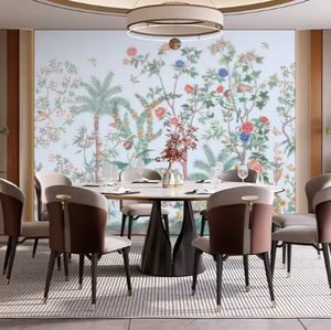 Moderno lujo naturaleza paisaje botánico Floral Animal pared arte murales papel tapiz 3D diseño <span class=keywords><strong>Interior</strong></span> Papier Peint <span class=keywords><strong>Mural</strong></span> <span class=keywords><strong>pintura</strong></span> - Product Image 3