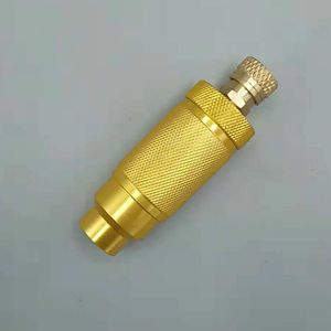 Régulateur de réservoir d'air de plongée avec manomètre et tuyau pour utilisation avec air comprimé haute pression, matériau en laiton, ajustement universel - Product Image 2