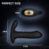 Masturbateur adulte en silicone télécommandé APP jouets sexuels pour hommes et femmes masseur de Prostate électrique Plug Anal et gode
