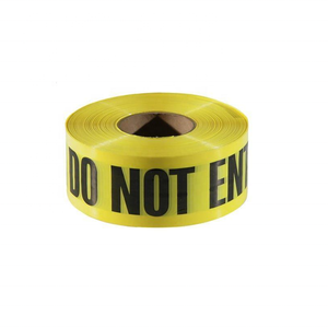 Cinta de Advertencia de PE con Marca Amarilla Personalizada para Zonas Protegidas - Product Image 3