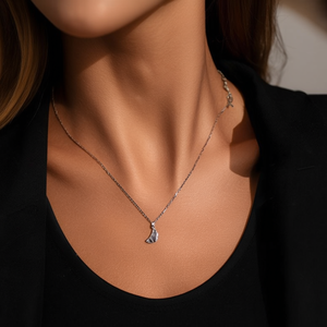 Collier pendentif tendance en acier inoxydable 316L avec placage or PVD, design durable et résistant - Product Image 3