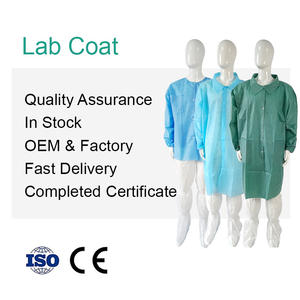 <span class=keywords><strong>Bata</strong></span> de Laboratorio Desechable No Tejida, Batas de Laboratorio Blancas No Tejidas, Ropa de Trabajo Unisex, <span class=keywords><strong>Bata</strong></span> de Laboratorio - Product Image 4