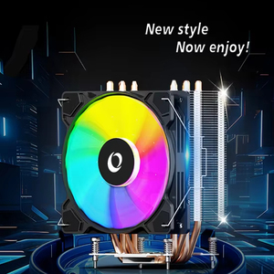 ซีพียูคูลเลอร์ ZeroMaster คุณภาพสูง RGB LED ARGB ระบายความร้อนด้วยอากาศ 4 พิน ฮีทไปป์ 12V ทองแดง สำหรับโปรเซสเซอร์เกมมิ่ง - Product Image 6