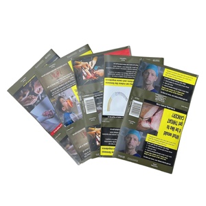 英国定制印刷可再密封聚酯薄膜烟袋25g/30g/50g，带展示盒和透明包装，用于卷起您自己的烟草 - Product Image 5