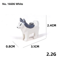 Bloques de Construcción de Animales Adorables, Figuras de Animales Surtidos de Plástico ABS, Ideales para Decoración de Escenas de Bosque, Jardín y Granja, Juguete de Regalo