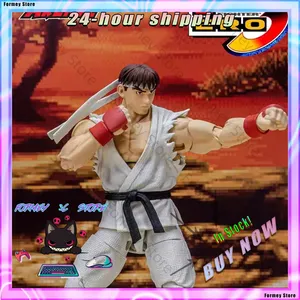 Stock Ko Storm Toys 1/12 para Street Fighter Ryu Anime Figura DE ACCIÓN Colección Modelo Estatua en regalo de plástico - Product Image 6