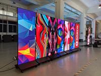 Usine Mobile IndoorP 1.53 P1.86 LED affiche affichage au sol LED écran mince publicité affiche Led affichage
