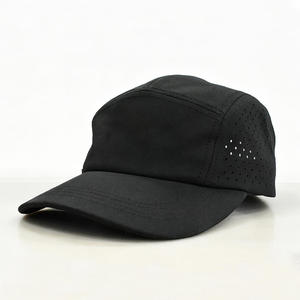 Gorra de Camping Blanca, Perforada, Transpirable, de Secado Rápido, con Logotipo Personalizado, Visera Curva, para Senderismo y Actividades al Aire Libre - Product Image 2