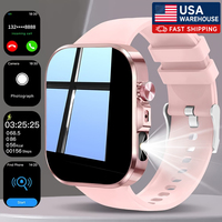 Reloj Inteligente M8 de 2.01 Pulgadas, Electrónico, Resistente al Agua, Monitor de Ritmo Cardíaco y Sueño, Reloj Deportivo con Rastreador de Actividad Física