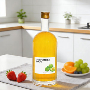 Botella <span class=keywords><strong>de</strong></span> Vino Tinto Cilíndrica Vacía <span class=keywords><strong>de</strong></span> 500 ml, Color Borgoña, con Etiqueta Personalizada Reciclable, <span class=keywords><strong>Precio</strong></span> al por Mayor, Botella <span class=keywords><strong>de</strong></span> Vino <span class=keywords><strong>de</strong></span> Frutas con Tapa <span class=keywords><strong>de</strong></span> Rosca - Product Image 4