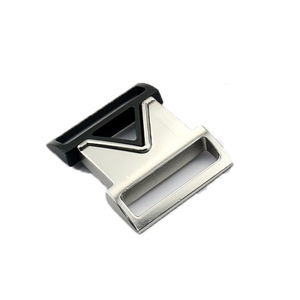 Side Release Buckles Zinc Alloy Silver Adjustable <b>Webbing</b> Buckle For Bags Accessories Durable Wear Resistant - Product Image 5