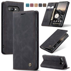<span class=keywords><strong>Funda</strong></span> tipo Cartera de cuero Solt para tarjetas magnéticas para Google Pixel 9A <span class=keywords><strong>9</strong></span> Pro XL 8A 7A 6A 7 10 Pro, <span class=keywords><strong>funda</strong></span> de teléfono con soporte de bolsillo para <span class=keywords><strong>libro</strong></span> liso - Product Image 2