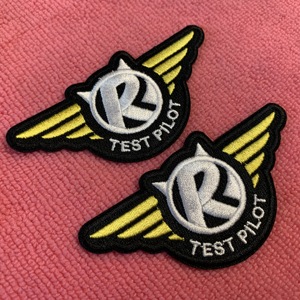 Logo personnalisé étiquette drôle de tissu de broderie, patch de sacs brodés <span class=keywords><strong>appliqué</strong></span> à la chaleur à bas prix - Product Image 6