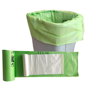 Popolare usa e getta biodegradabile plastica degradabile giallo sacchetto della spazzatura da cucina sacchetti della spazzatura biodegradabili 13 galloni - Product Image 4