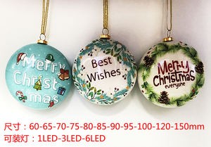 Breloque personnalisable Père Noël vintage - Pendentif décoratif pour sapin de Noël et décoration festive de la maison - Product Image 2