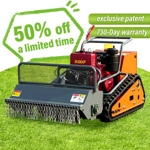 Frete Grátis Alta Qualidade Heavy Duty Remote Controlled Powered Lawn Mower Para Agricultura E Florestas Weeding Crawler Mower - Product Image 1