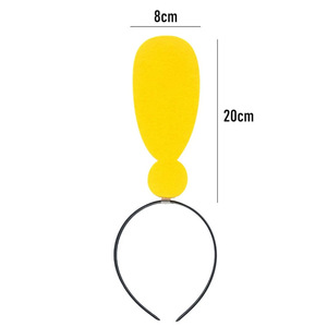 Flecha signo de interrogación símbolo diadema divertida peculiar concierto diadema para actuación Festival decoración para graduación - Product Image 5