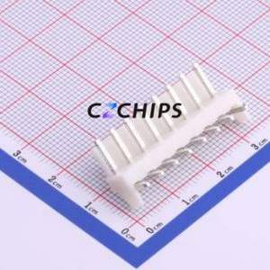 HX39601-8WAD Wire-to-<b>Board</b> <b>Pin</b> Header Bent Lead Through Hole,P=3.96mm Connector 1x8P 3.96mm Right Angle Insert VH - Product Image 1