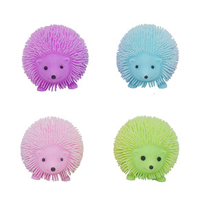 Needoh Fuzzy <b>Hedgehog</b> Stress <b>Toy</b> Slow Rebound Soft Squeeze Ball Cute Animal Shape for All Ages Pressure Relief Play - Product Image 6