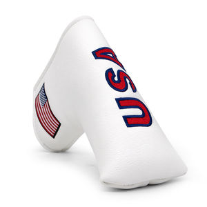 Wholesale Waterproof PU Leather Golf Putter Headcover with <b>Magic</b> <b>Tape</b> Closure Universal Fit for Golf Clubs - Product Image 2