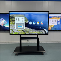 Tableaux interactifs d'enseignement 4K de haute qualité de 55, 65, 75, 85, 98, 100 et 110 pouces pour les écoles