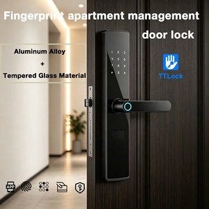 กลอนประตูอัจฉริยะ Glomarket TTLock Ble พร้อมระบบสแกนลายนิ้วมือ  แบบดิจิตอล  ไม่ต้องใช้กุญแจ  สำหรับอพาร์ทเมนท์ โรงแรม ประตูไม้ - Product Image 2