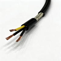 Kabel Kontrol RVVP Terlindung Fleksibel 2 3 4 Inti Berisolasi PVC Kawat Tembaga untuk Transmisi Sinyal