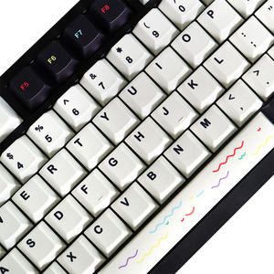 Offre spéciale <span class=keywords><strong>TUT</strong></span> EMO Keycaps Dye Sublimation Pbt 129 touches Cherry Profile Keycaps pour 61/64/87/104/108 Mx Switch clavier mécanique - Product Image 6