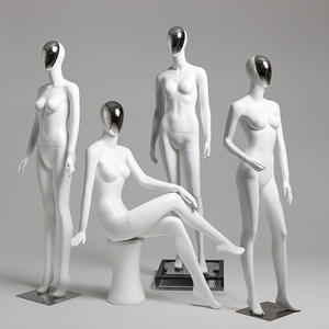 Maniquí femenino de cuerpo completo de gama alta, modelo ficticio, soporte, nueva tienda de ropa, maniquí de exhibición de ventana - Product Image 1