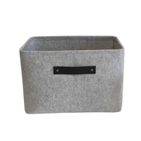 Cesto de Ropa Plegable de Fieltro Negro, Colorido, Ecológico, 100% Poliéster, Multiusos, para Almacenamiento de Ropa