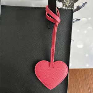 RTS Cute PU Leather Heart-shaped <b>Bag</b> <b>Charms</b> Fashion Pendant Keychain for Tote Handbag Hanging Love Keyring Gifts for Women - Product Image 3