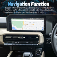Radio stéréo DSP pour Toyota Prado LC250 2023 2024 2025 12.3 pouces Lecteur multimédia Rhd Android Auto 4G Wifi Navi Carplay