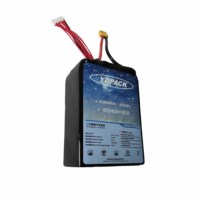YDPACK 12S 43.8V 25000mAh Baterai Lipo Semi-Solid 320Wh/kg Densitas Energi Tinggi Lithium Ion Paket Baterai Drone FPV UAV