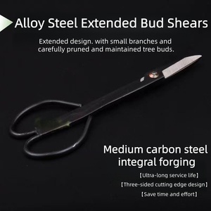 Powerlift Alloy Steel Bonsai Pruning <b>Shears</b> Extended <b>Long</b> <b>Handle</b> Manual Easy Control <b>Garden</b> Scissors Forged Blade Tree Bud Tool - Product Image 4