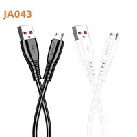 Câble de téléphone JA043 Tianjian 1M, prix de gros, câble micro, adaptateurs micro-USB pour tous les téléphones 5A