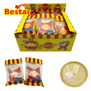 <span class=keywords><strong>Chicle</strong></span> con Forma de Papas Fritas Francesas Personalizado, Caramelo Masticable con Polvo Ácido de Fresa - Product Image 4