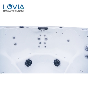 <span class=keywords><strong>Vasca</strong></span> Idromassaggio Spa con Getti Massaggianti per 5 Persone da Esterno per Applicazioni da Giardino - Product Image 4
